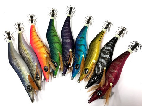 egi fishing lure Bancho Normal Sinking 4.0  Plus Store The length of body is 2 8Pcs Shrimp Lure Baits Squid